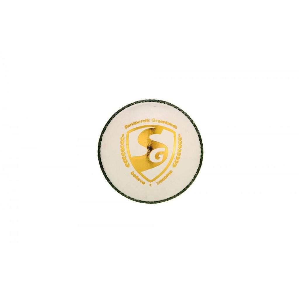 Box of 6 SG Test LE White Cricket Ball - NZ Cricket Store