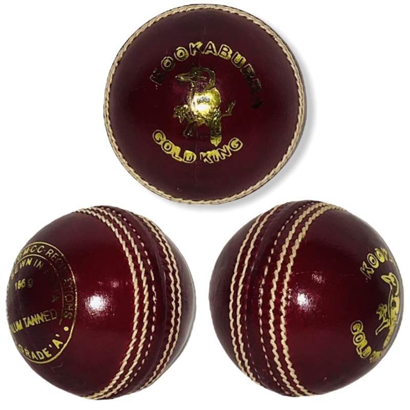 Kookaburra Gold King Cricket Ball Box of 12 - NZ Cricket Store