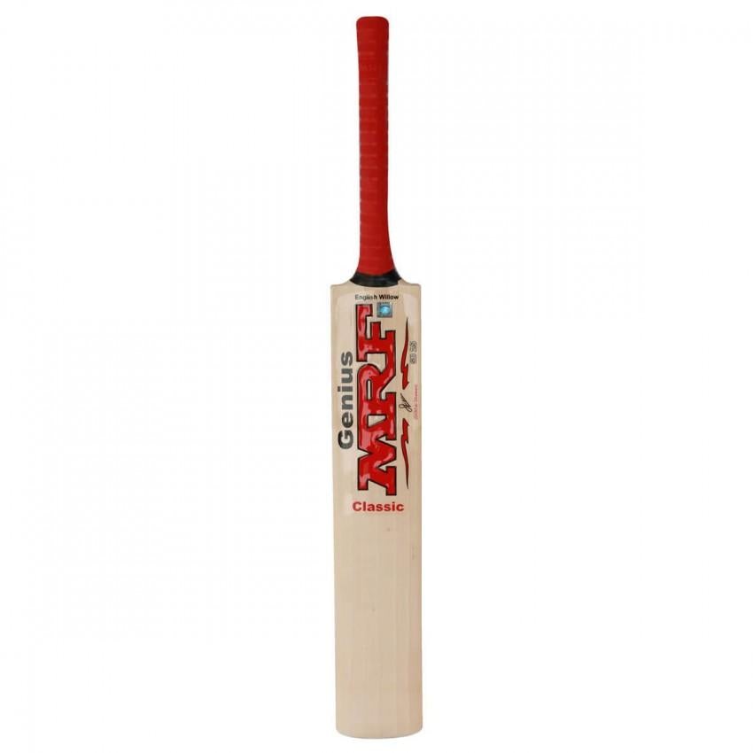 MRF Genius Grand Edition Junior English Willow Cricket Bat - NZ Cricket Store