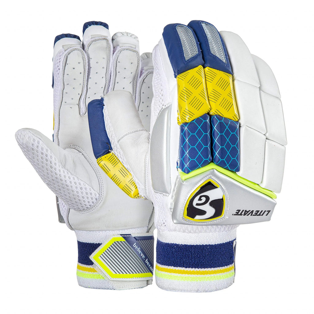 SG Litevate Cricket Batting Gloves - NZ Cricket Store