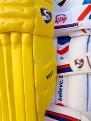 SG Test Cricket Batting Pads- Yellow - NZ Cricket Store